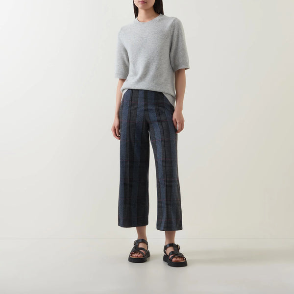 LlisanPW Pants Large Grey Check