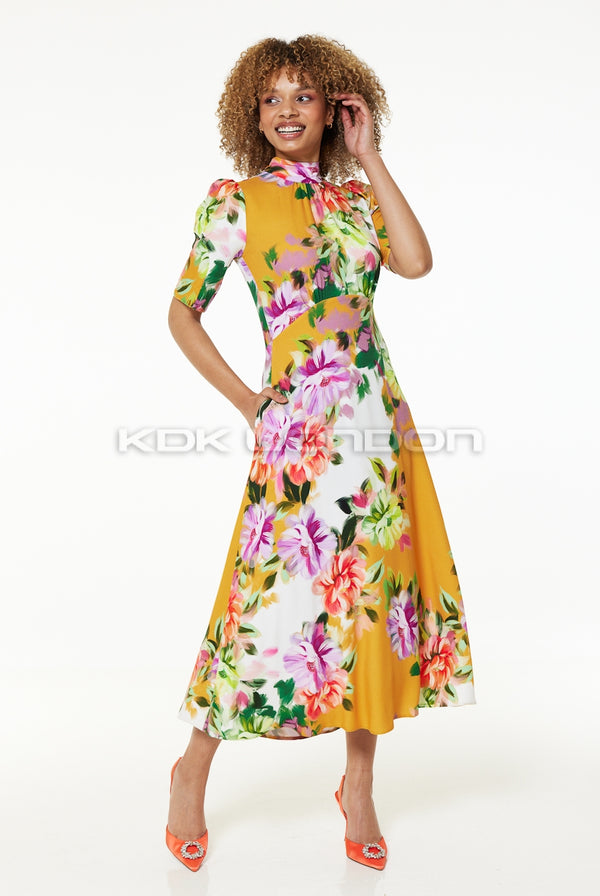 Closet Tie back A-line Dress