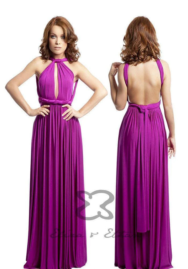 Purple Multiwrap Dress