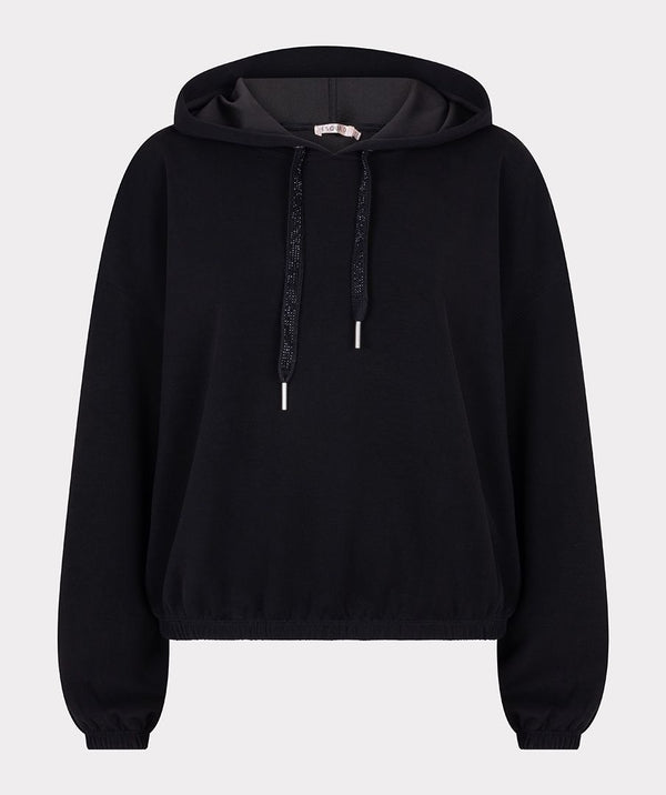 Modal Hoody in black