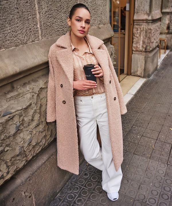 Esqualo Boucle Coat