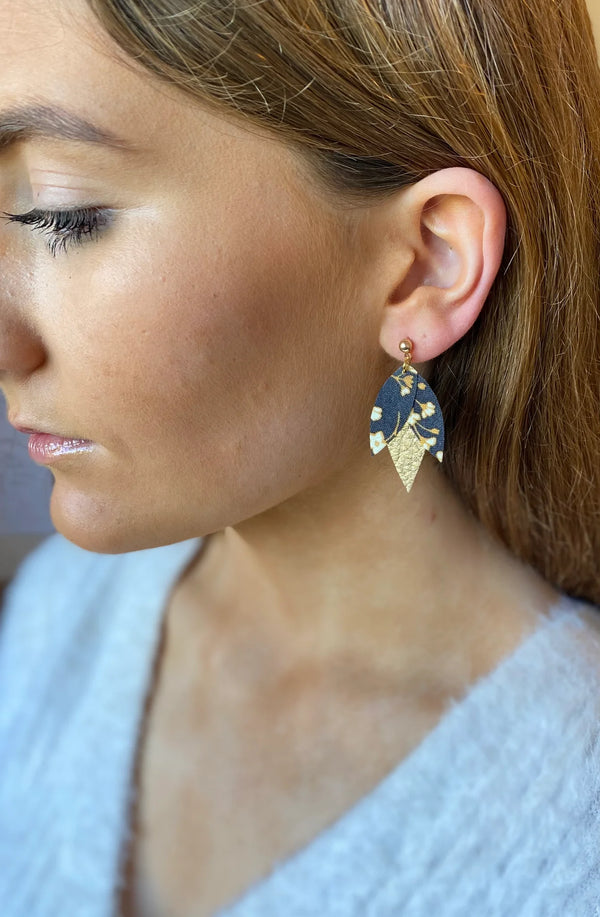 GG Designs Earrings - Posies Gold