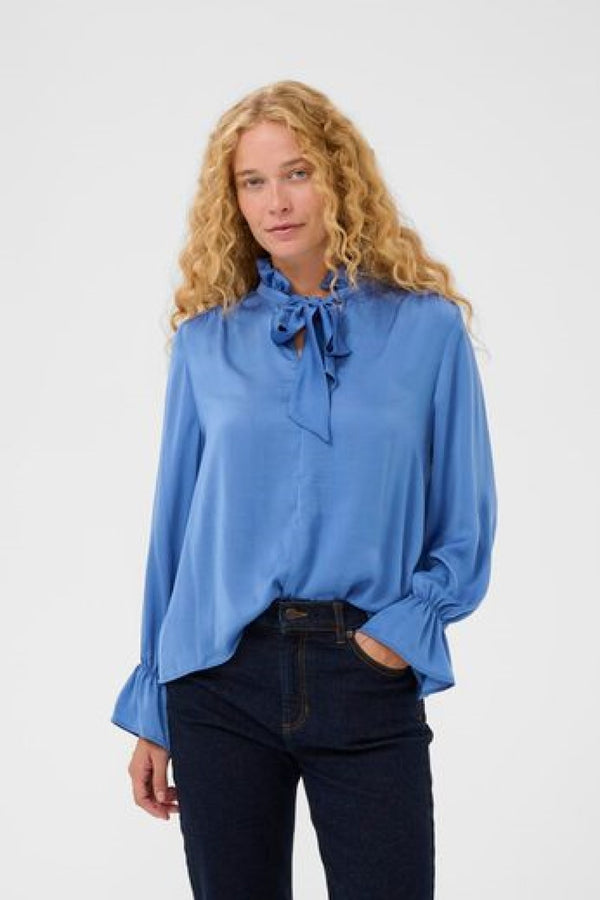 Gracie Blouse - Dutch Blue